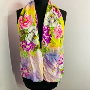 Diane Gilman Silk Scarf